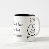 Het huis viel op mijn zus Mok (Voorkant rechts)