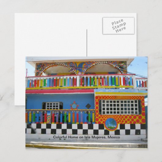 Het huis Volgende deur Briefkaart (Voorkant / Achterkant)