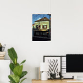 Het huis waarin Vincent van Gogh Poster (Thuiskantoor)