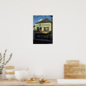 Het huis waarin Vincent van Gogh Poster (Keuken)
