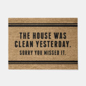 Het huis was schoon gisteren, sorry dat je het gem deurmat (Voorkant)