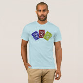 Het huis wint altijd t-shirt (Voorkant volledig)