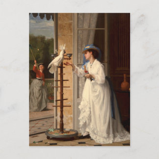 Het huisdier Cockato Briefkaart