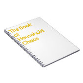 Het Huishoudelijke Chaos Notitieboek (Rechterzijde)