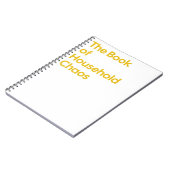 Het Huishoudelijke Chaos Notitieboek (Linkerzijde)