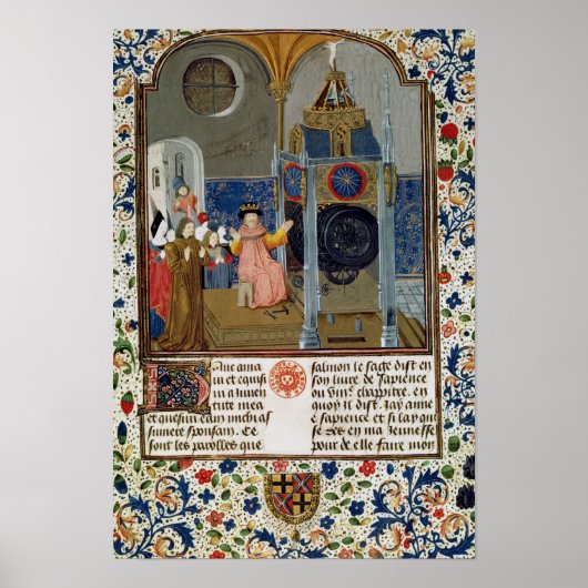 Het huishouden dat de zeldzame klok van de meester poster (Voorkant)