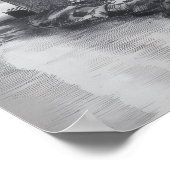 Het huisje aan de rivier poster (Hoek)