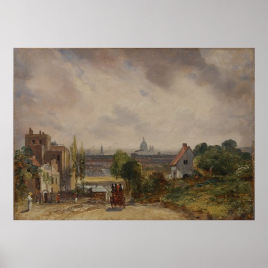 Het huisje van Sir Richard Steele - Constable Poster (Voorkant)