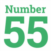 Het huisvuil kan het Aantal van de Bak Wheelie tot Sticker (Voorkant)