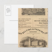 Het Hulpmiddel van de verstrekking en het Bedrijf  Briefkaart (Voorkant / Achterkant)