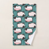 Het Humoureuze Varkenshaar 2019 kiest Kleur 1 Bath Bad Handdoek (Handdoek)