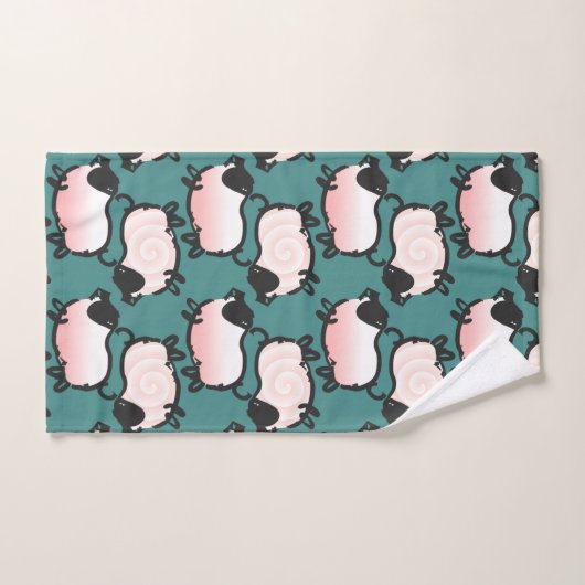 Het Humoureuze Varkenshaar 2019 kiest Kleur 1 Bath Bad Handdoek (Handdoek)