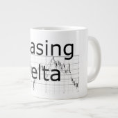 Het huren van Delta Grote koffie Mok (Voorkant rechts)