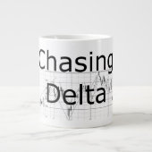 Het huren van Delta Grote koffie Mok (Voorkant)