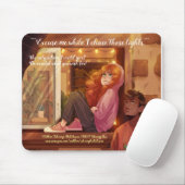 Het huren van deze unieke lichten muismat (Met muis)