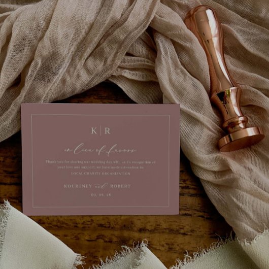 Het huren van een bruiloft in Lieu van de Kaart va Visitekaartje