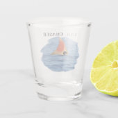 Het huren van grote tapijten Vist Shot Glas (Achterkant)