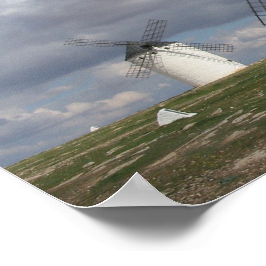 Het huren van Windmills V - Druk Poster (Hoek)