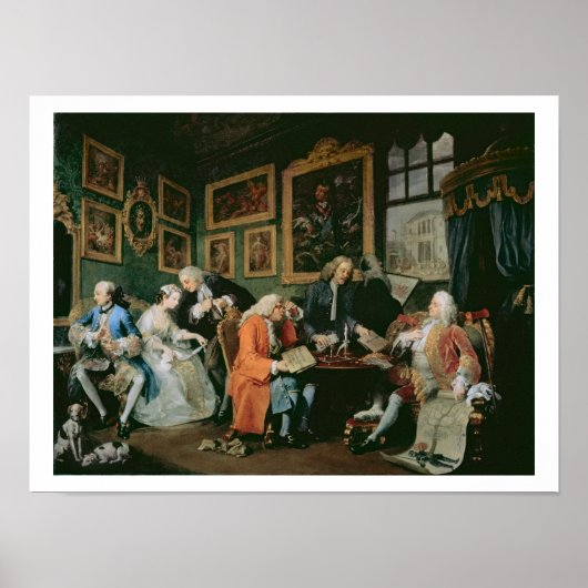 Het huwelijk a la Mode: I - The Marriage Settlemen Poster (Voorkant)