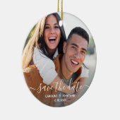 Het huwelijk bewaart de Datum  Calligrafie van de  Keramisch Ornament (Rechts)