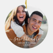 Het huwelijk bewaart de Datum Calligrafie van de Keramisch Ornament (Achterkant)