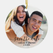 Het huwelijk bewaart de Datum Calligrafie van de Keramisch Ornament (Voorkant)