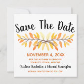 Het huwelijk bewaart de datum die de minimale herf aankondiging (Voorkant)