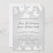 Het huwelijk bewaart de Datum Elusive Butterflies  Save The Date (Achterkant)