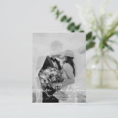 Het huwelijk bewaart de Datum, het Moderne Malplaa Briefkaart (Staand voorkant)