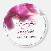 Het huwelijk bewaart de Datum Magnet (Voorkant)