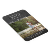 Het huwelijk bewaart de Datum Magnet Magneet (Rechterzijde)