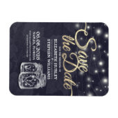 Het huwelijk bewaart de Datum Mason het Blauw van Magneet (Horizontaal)