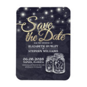 Het huwelijk bewaart de Datum Mason het Blauw van  Magneet (Verticaal)