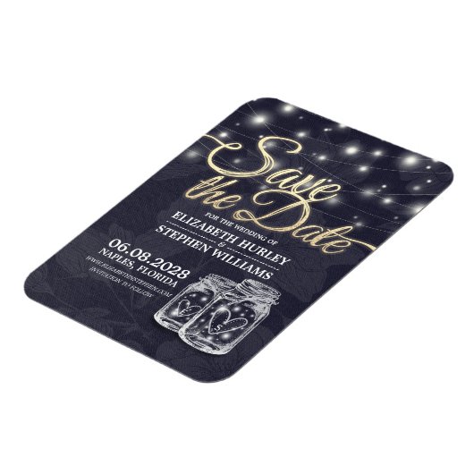 Het huwelijk bewaart de Datum Mason het Blauw van Magneet (Linkerzijde)