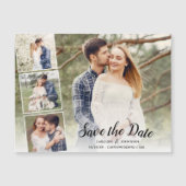 Het huwelijk bewaart de Datum Vele Foto's Collage (Voorkant)