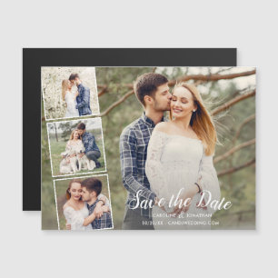 Het huwelijk bewaart de Datum Vele Foto's Collage