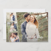 Het huwelijk bewaart de Datum Vele  Foto's Collage (Voorkant)