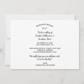 Het huwelijk bewaart de Datum Vele  Foto's Collage (Achterkant)