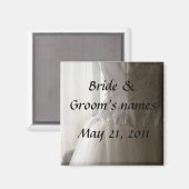 Het huwelijk bewaart de Datummagneten Magneet (Voorkant / Achterkant)