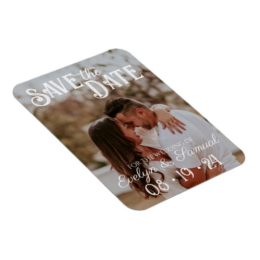 Het huwelijk bewaart de Kaarten van de Datum met d Magneet (Rechterzijde)