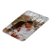 Het huwelijk bewaart de Kaarten van de Datum met d Magneet (Linkerzijde)