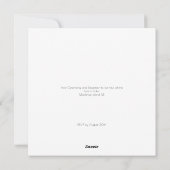 Het huwelijk - Boda - Wedding Papel Picado Feestdagenkaart (Achterkant)