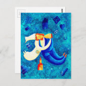 Het huwelijk briefkaart (Voorkant / Achterkant)