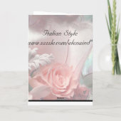 Het huwelijk dankt u bedankkaart (Achterkant)