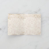 Het huwelijk dankt u nota neemt van Kaart - de (Binnen)