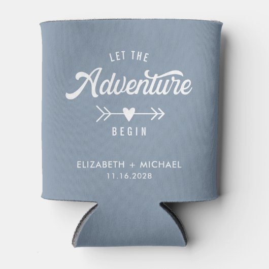 Het huwelijk gunst laat het avontuur beginnen Stus Blikjeskoeler (Voorkant)