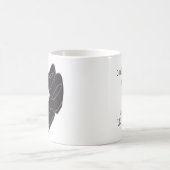 Het huwelijk I, Ontwerp Klassieke Witte Koffie Mok (Center)