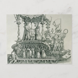 Het huwelijk in Burgundië Briefkaart