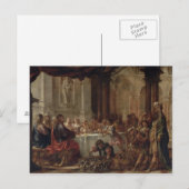 Het huwelijk in Cana, 1660 Briefkaart (Voorkant / Achterkant)