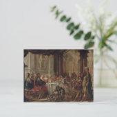 Het huwelijk in Cana, 1660 Briefkaart (Staand voorkant)